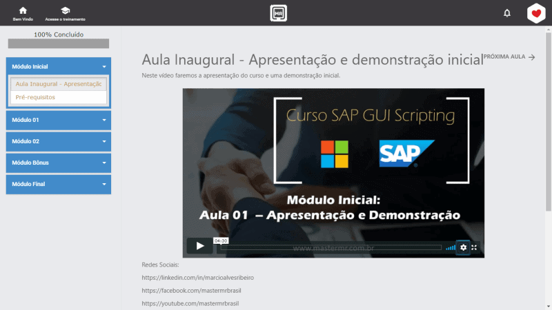 Curso Sap Script Vba Excel Ano De Acesso Guia Do Excel