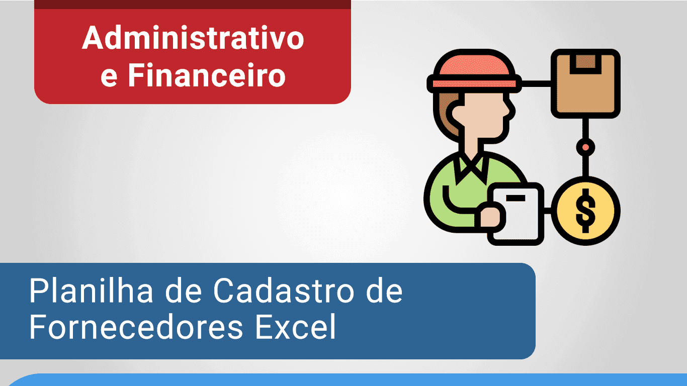 Cadastro de fornecedores - Planilha de cadastro de fornecedores Excel