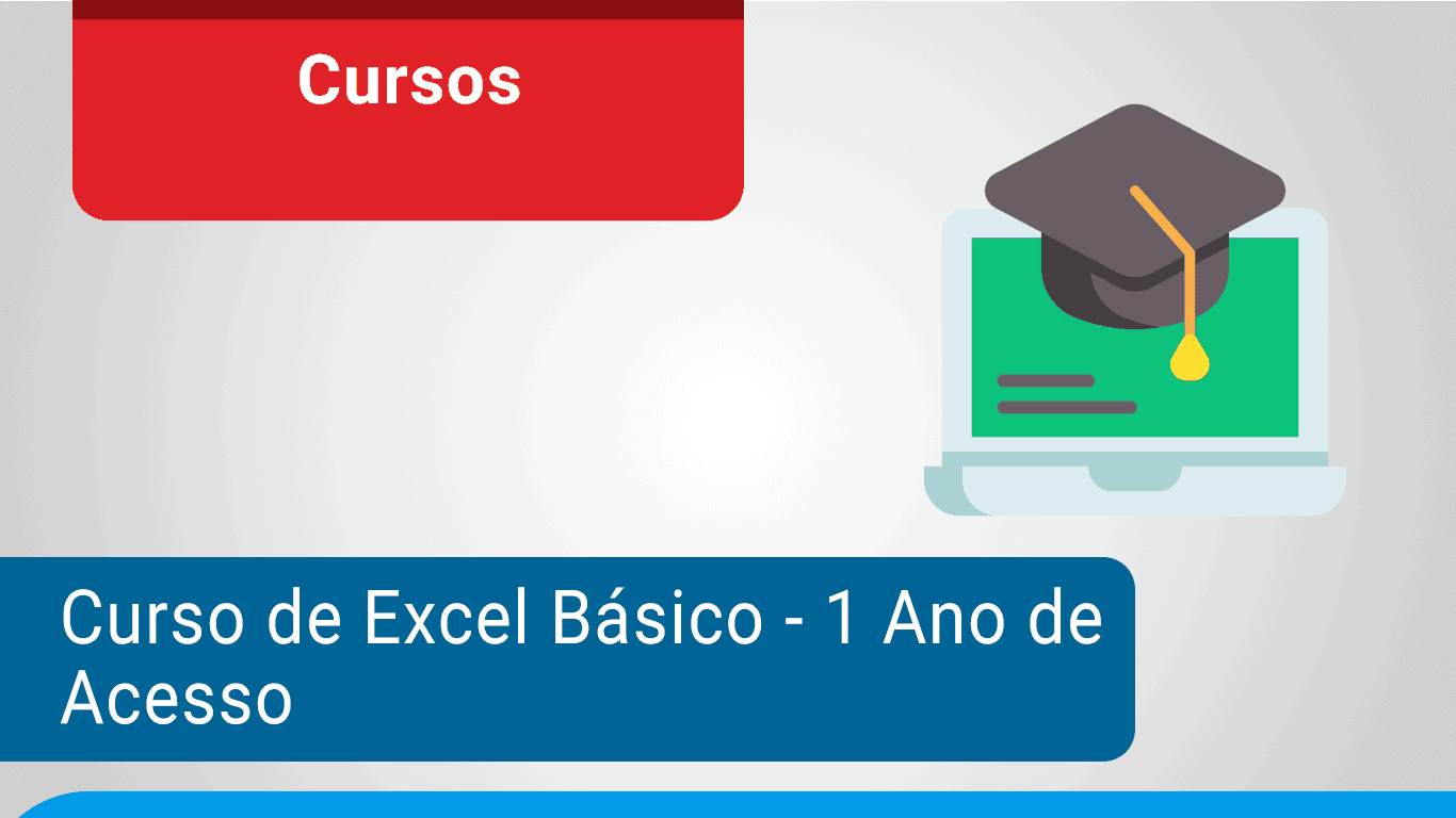 Curso de Excel Básico - 1 Ano de Acesso