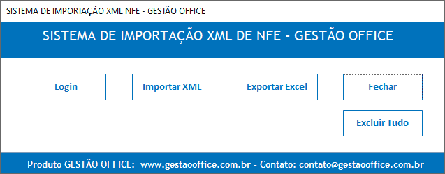 Importação de XML NFe para Excel 4
