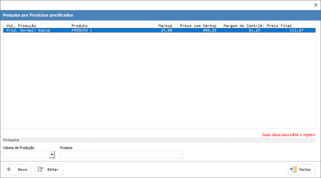 Planilha de Formação de Preços de Produtos Excel 6