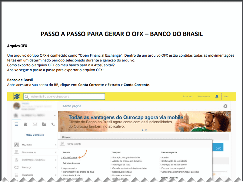 Planilha de Conversão de Arquivo OFX para Excel 4