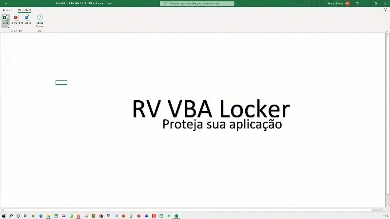 RV VBA Locker - Proteger, Bloquear e ocultar código VBA 2