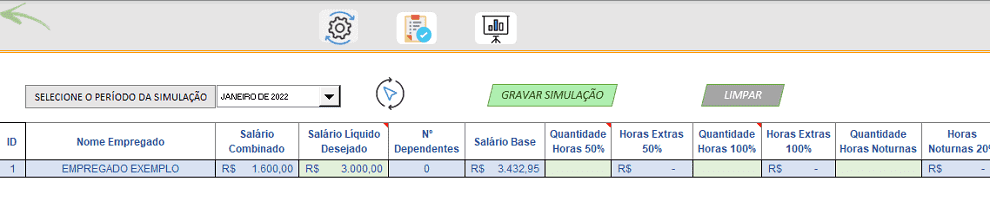 Planilha de Cálculo de Salário Excel 5