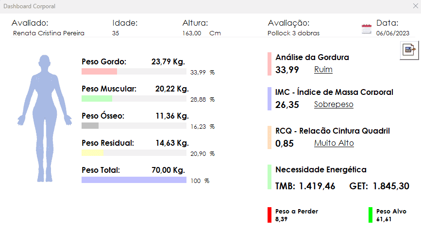 Planilha de Personal Trainer Excel 4