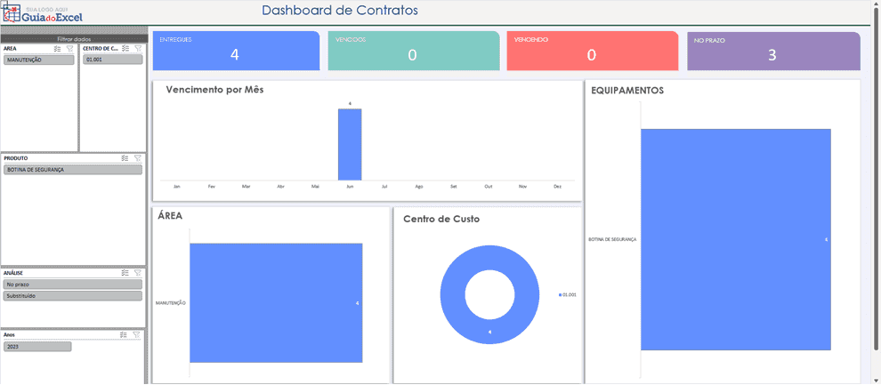 Planilha de Controle de EPI Excel 3