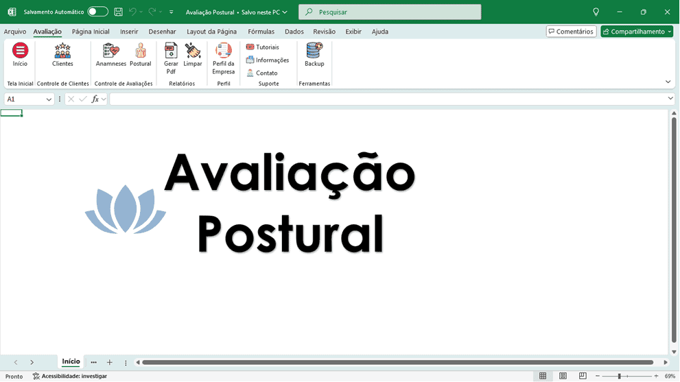Planilha de Avaliação Postural Excel 2
