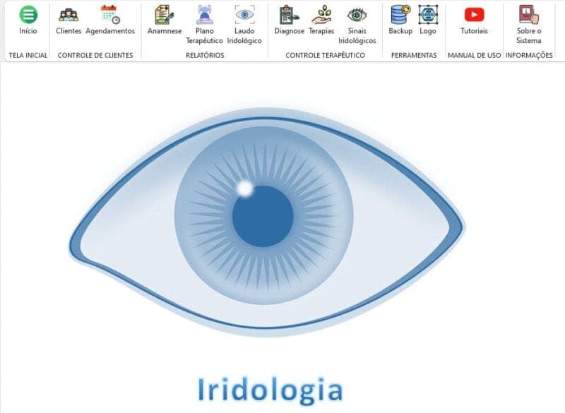 Planilha de Iridologia Excel 2