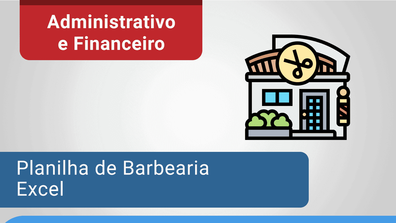 Planilha de Barbearia Excel