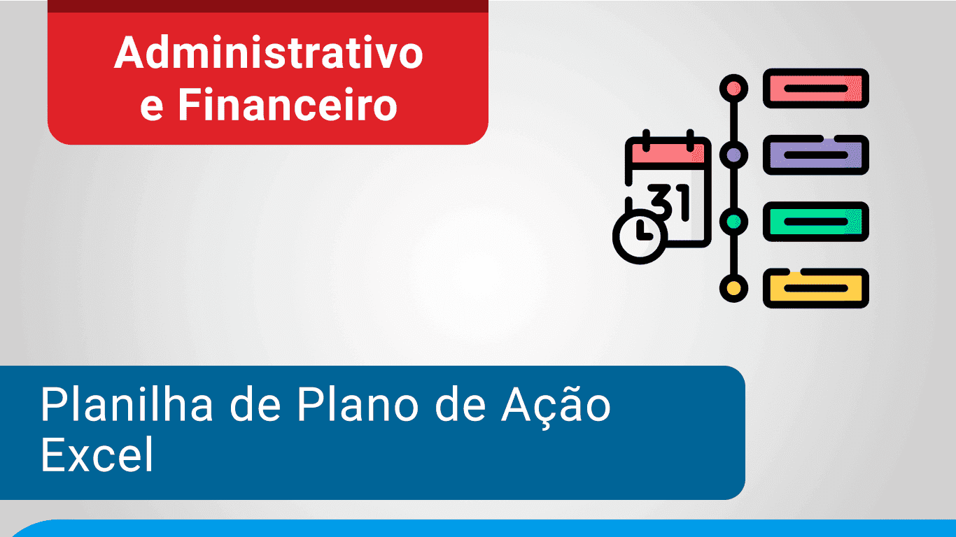 Planilha de plano de ação Excel