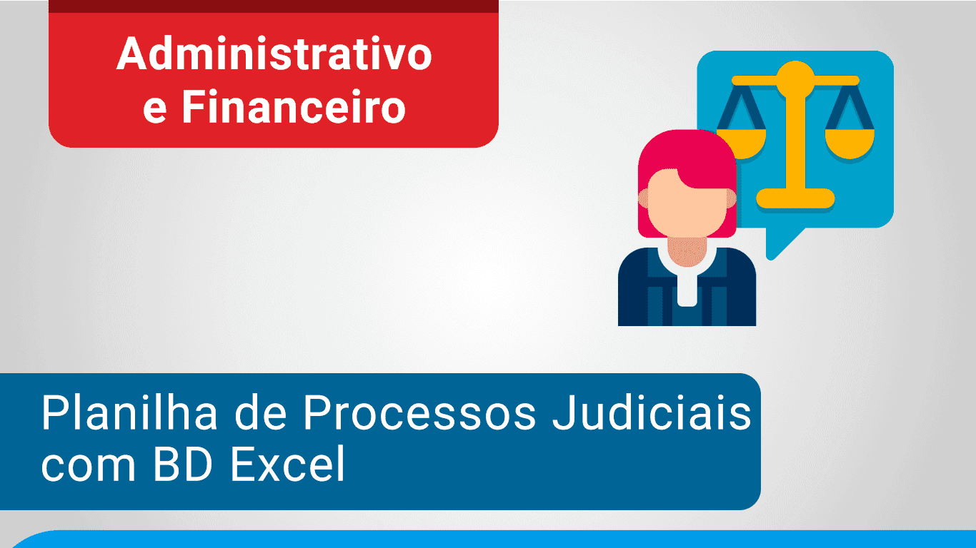 Planilha de Processos Judiciais Excel