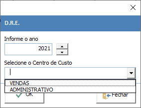 Sistema de contas a pagar e a receber com fluxo de caixa 8 DRE Centro de custo
