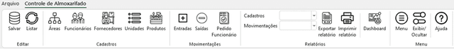 Planilha de Controle de Almoxarifado 3