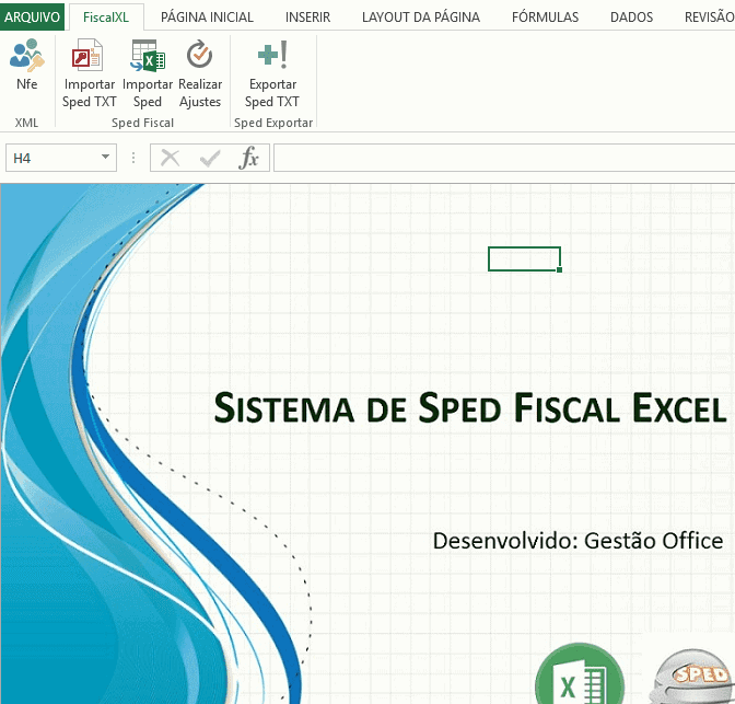 Planilha SPED Fiscal