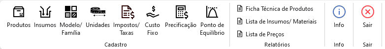 Planilha de cálculo de preços de produtos 9