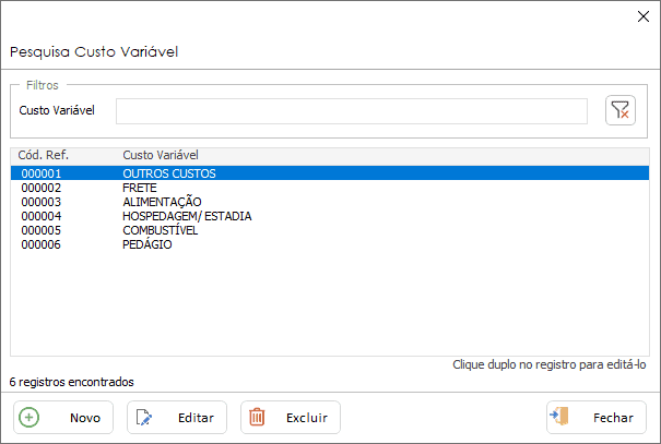 Planilha de formação de preço de serviços Excel com BD 3