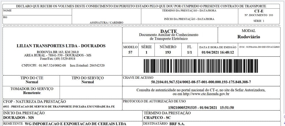 Planilha Conversor XML NFe e CTe - DANFEDANFE_NFe Excel 3