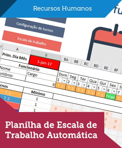 Rh Planilha Escala Trabalho Automatica 2 Guia Do Excel