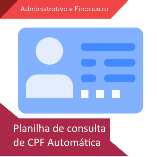 Planilha De Consulta De Cpf Automática Guia Do Excel 2522