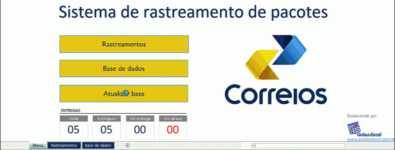 Rastreamento Dos Correios - Guia Do Excel