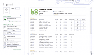 Planilha De Plano De Treino Excel