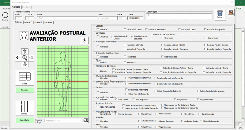 Planilha de avaliação postural 4