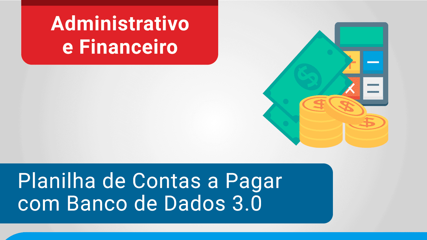 Planilha de contas a pagar - Controle financeiro Empresarial grátis