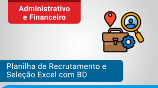 Planilha de Recrutamento e Seleção Excel com BD