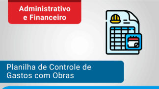 Planilha de Controle de Gastos com Obras Excel