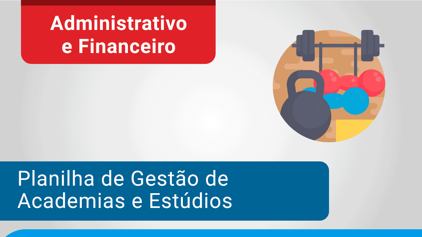 Planilha de Gestao de Academias e Estudios Excel