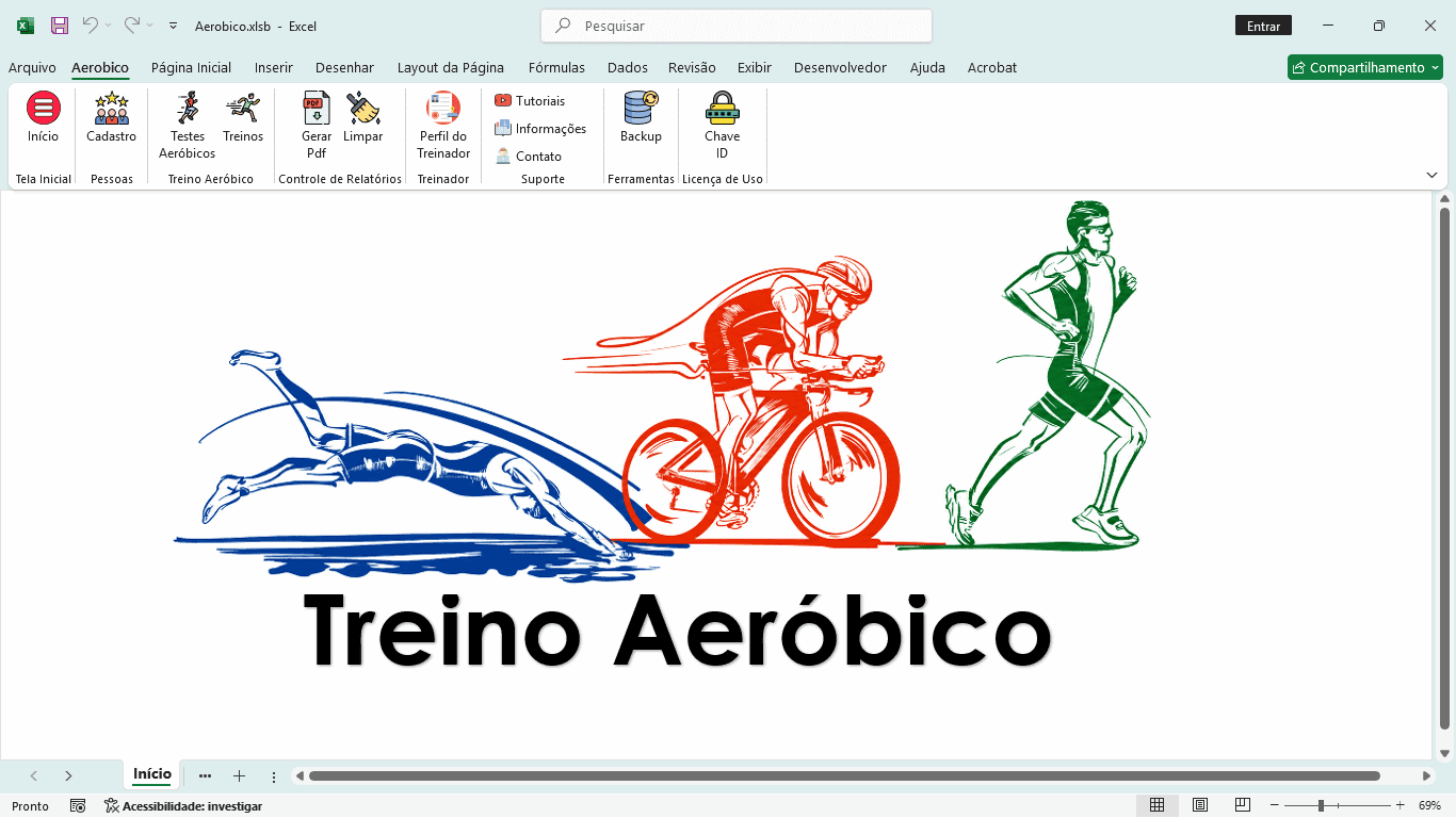 planilha de treino aerobico
